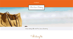 Desktop Screenshot of phuquocbooking.com