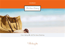 Tablet Screenshot of phuquocbooking.com